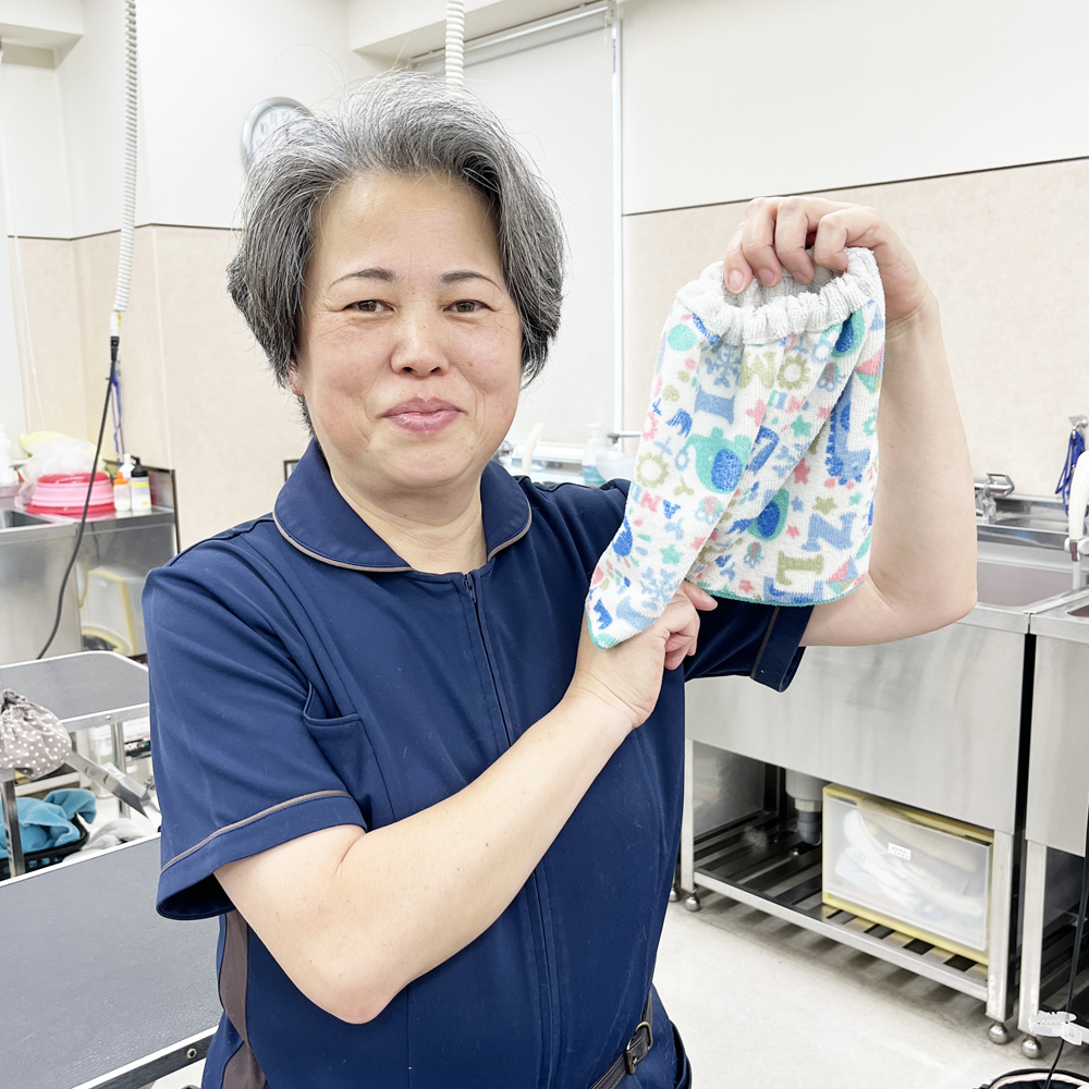 先生手作りヘアバンド！